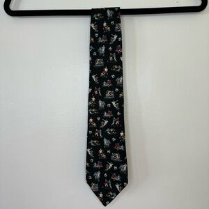 Museum Artifacts Soccer Novelty Handmade All Silk Tie